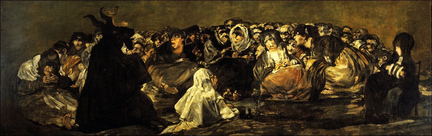 El Aquelarre by Goya