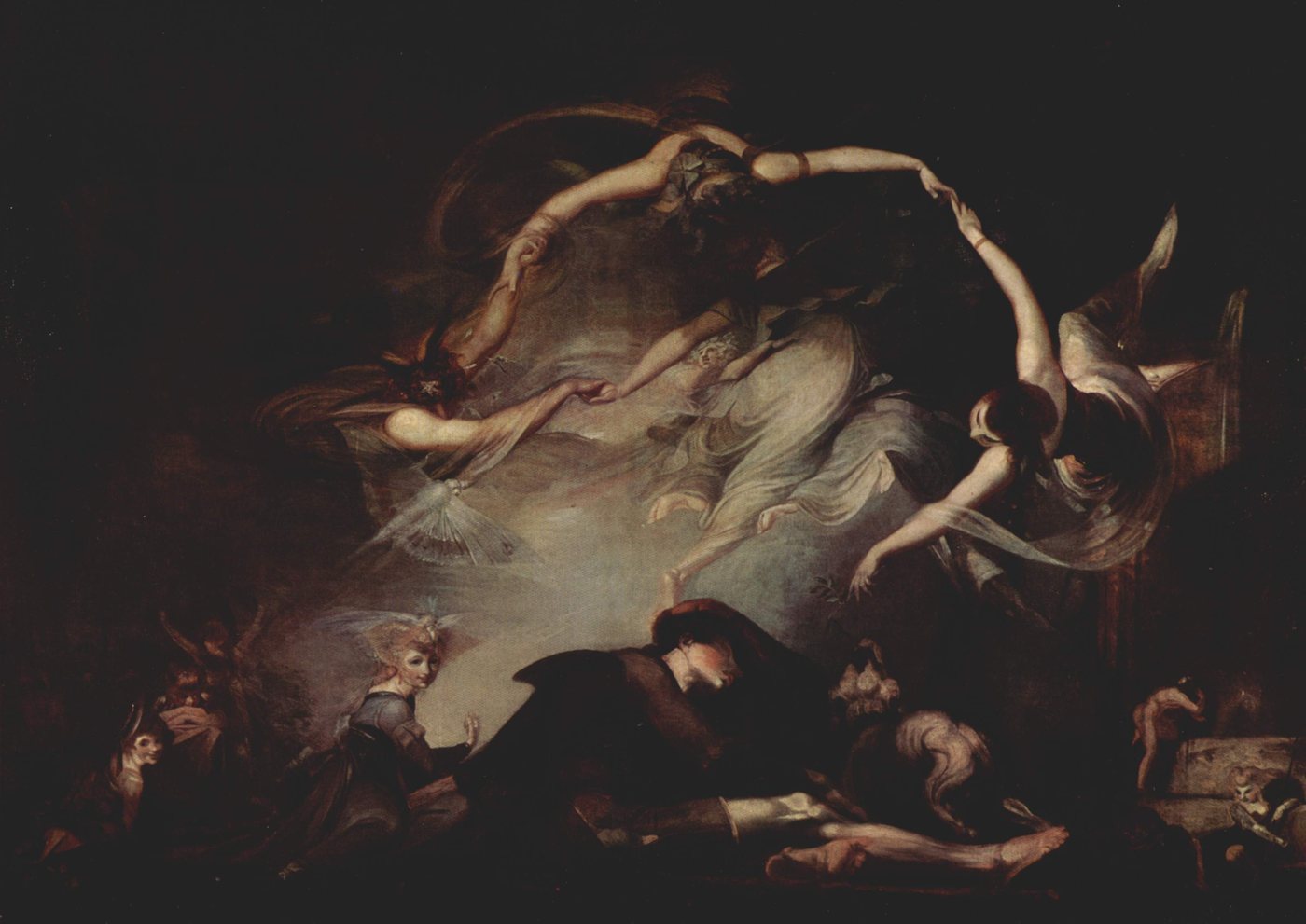 A painting by Johann Heinrich Fuseli