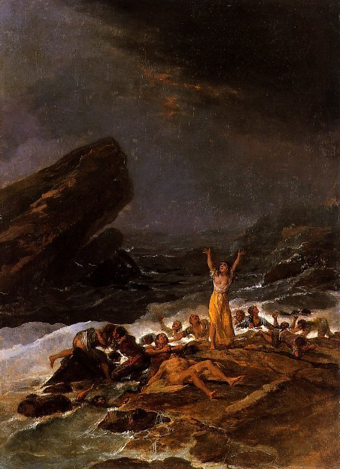 Naufragio by Goya