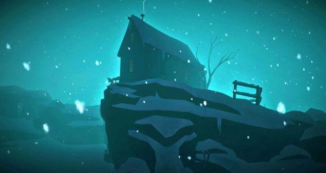A lonely hut in The Long Dark